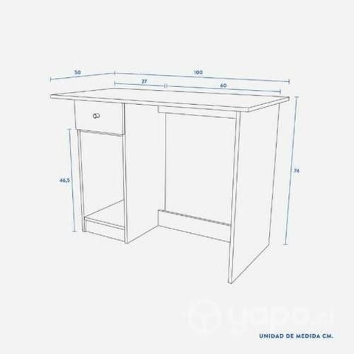 Cic Escritorio 1 Puerta Chocolate Nuevo y Sellado