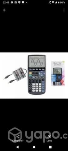 Calculadoras graficas dos unidades en su empaque,