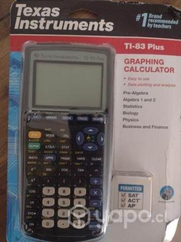 Calculadoras graficas dos unidades en su empaque,