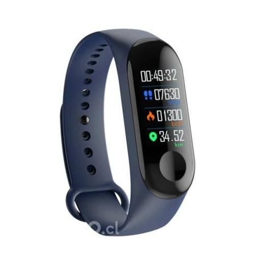 Reloj Inteligente Smart Band Bluetooth Azul M3