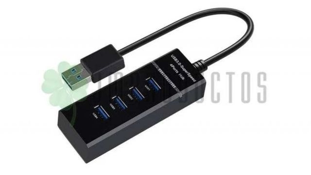 Hub Multi Usb 3.0 Duplicador Adaptador 4 Puertos