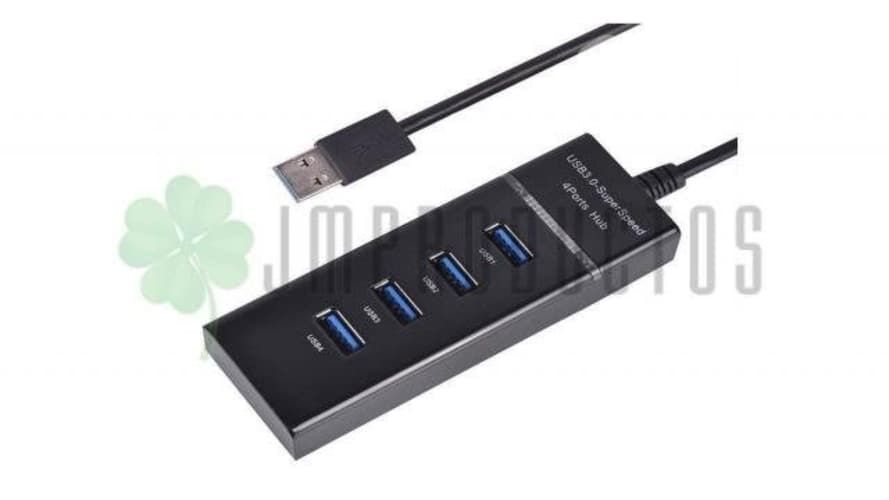 Hub Multi Usb 3.0 Duplicador Adaptador 4 Puertos
