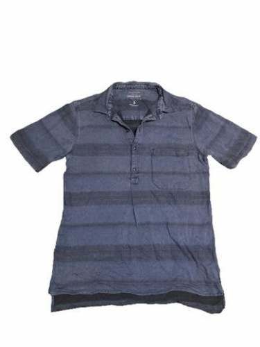 Camisa MZ Sleeve Azul Denim Wear Mezclilla