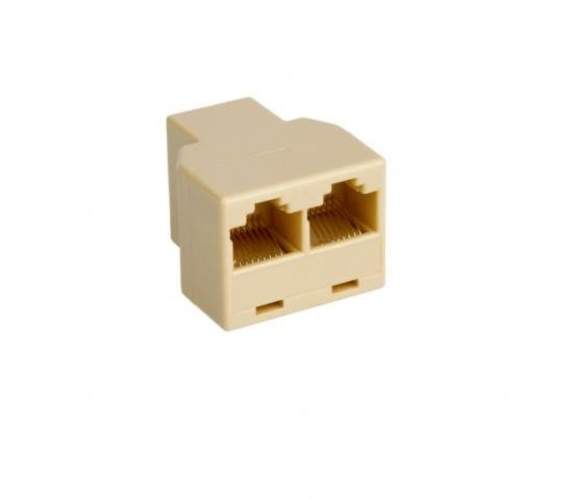 Adaptador RJ45 Uno A Dos