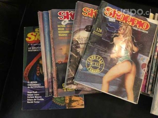 Comic Skorpio 90 revistas del número 2 al 223