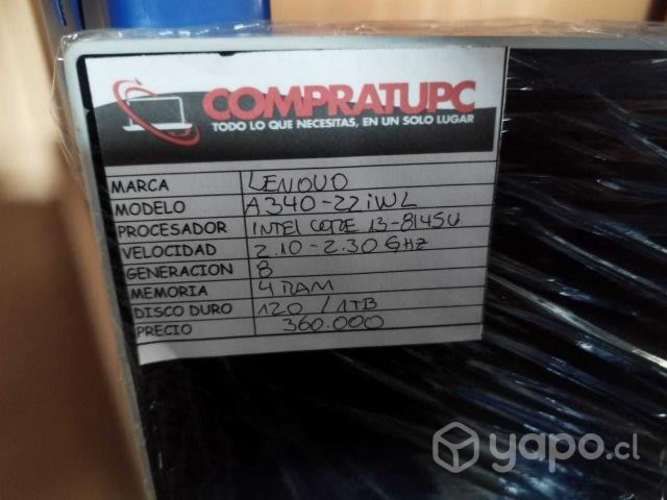 Lenovo All In One A340-22IWL