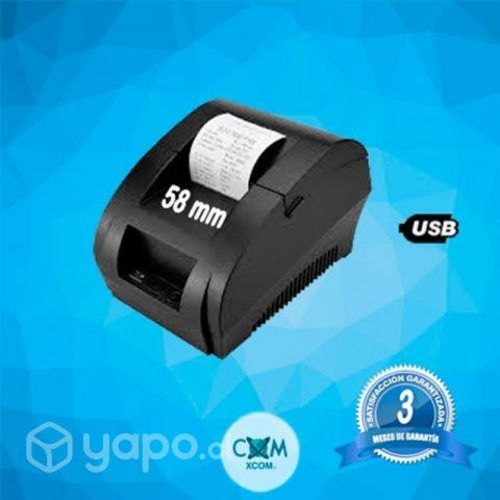 Impresora termica usb rollo 58mm xprinter