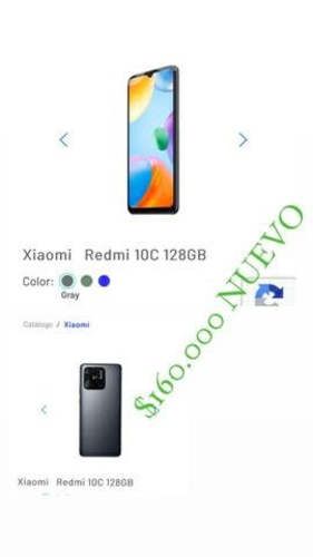 celular redmi 10c 128gb