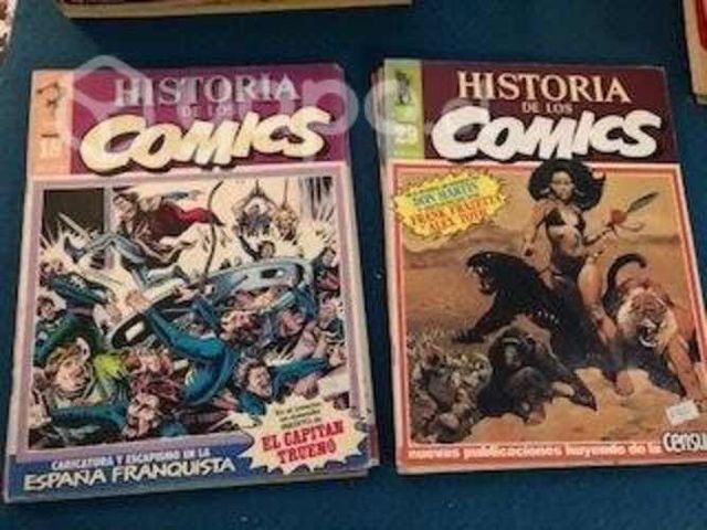 Historia de los COMICS tengo 8 números