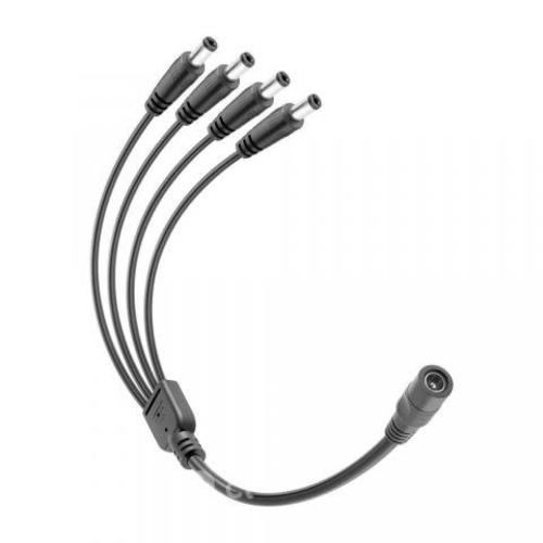 Splitter 1 Dc Hembra a 4 Dc Macho
