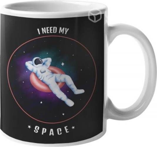 Tazón I Need My Space Astronautas Espacio Nasa