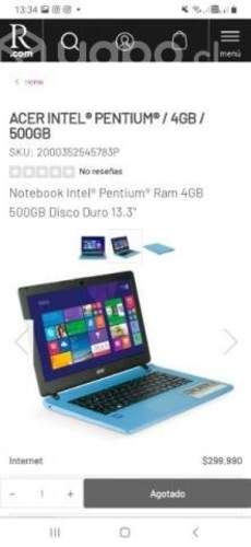 Notebook Acer Aspire