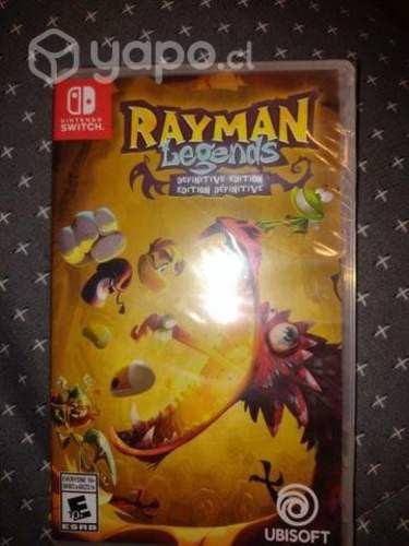 Rayman leyends nintendo switch nuevo