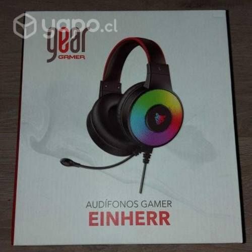 Audifonos gamer rgb (sellado)