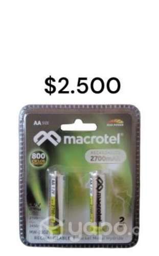 Pack 2 Pilas recargables