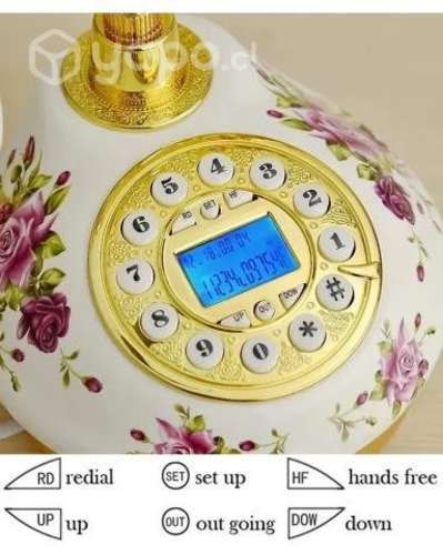 Teléfono Fijo De Cerámica