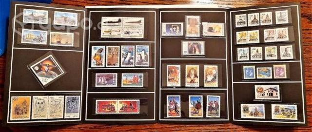 Colección Completa De Sellos Chilenos De 1993