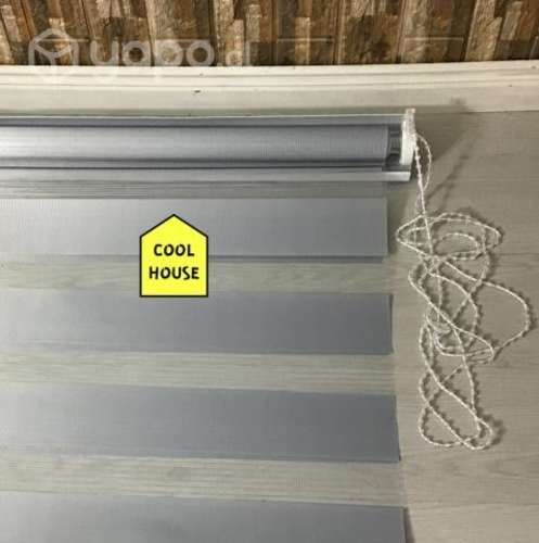 Adorna tu hogar con estas cortinas roller DUO 2x2m