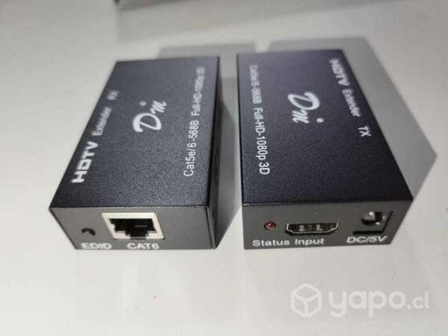 Extensor de Video Hdmi 1080P RJ45 (60 mts)
