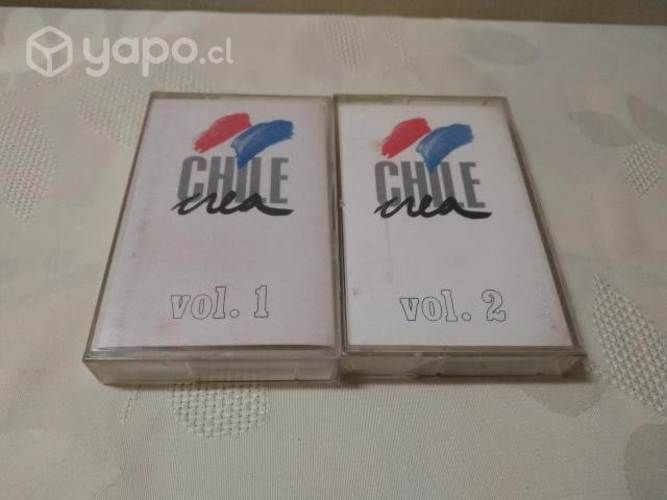 Mt85: pack tapes chile crea
