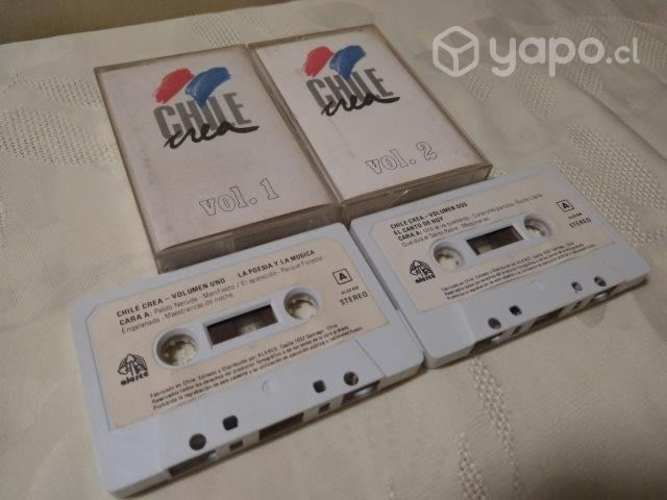 Mt85: pack tapes chile crea