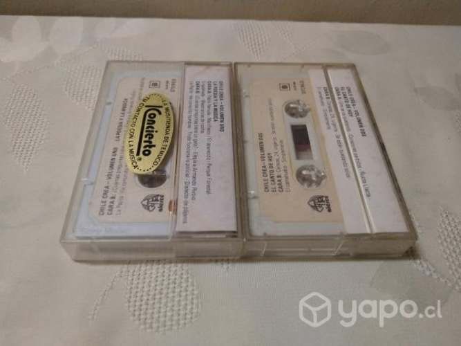 Mt85: pack tapes chile crea