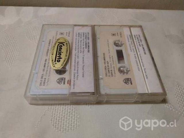 Mt85: pack tapes chile crea