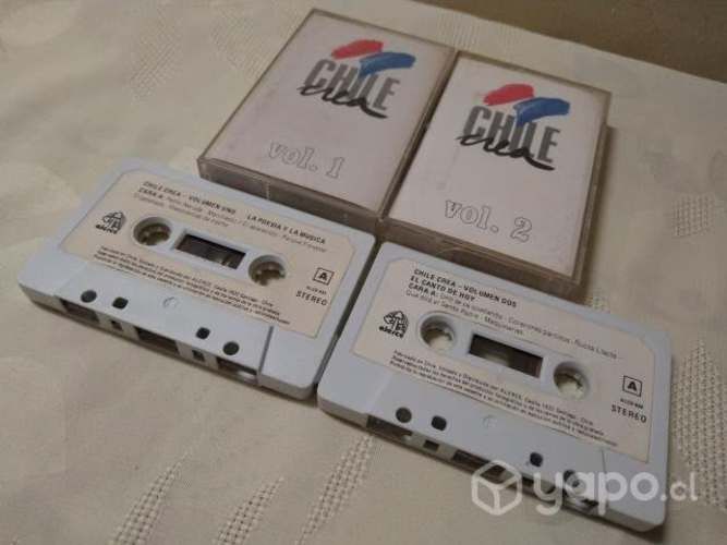 Mt85: pack tapes chile crea