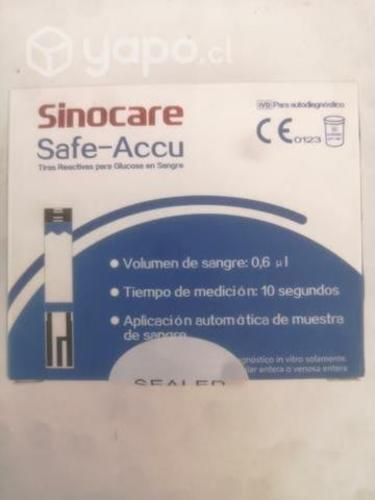 50 Tiras reactivas Sinocare Safe-Accu