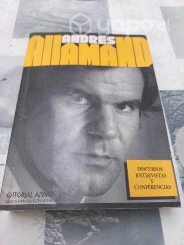 Libro de Andres Allamand Autografiado 1990