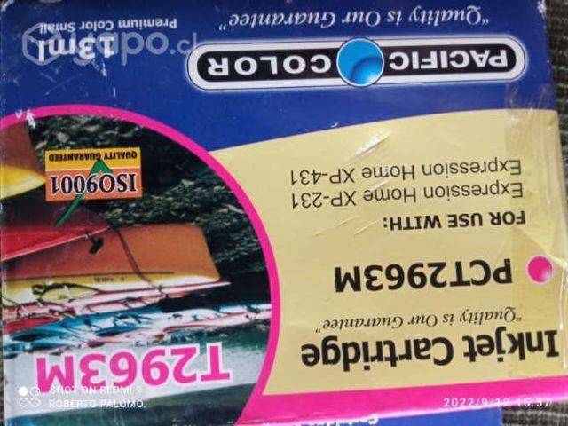 Tintas Epson diversos modelos alternativas