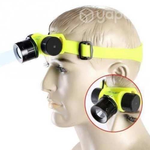 Linterna Buceo Frontal Led Cree Q5 800Lm