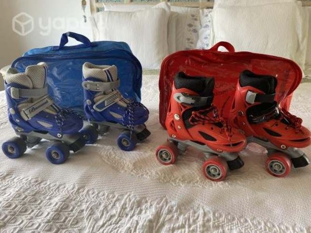 Patines Ajustables de niño con estuche