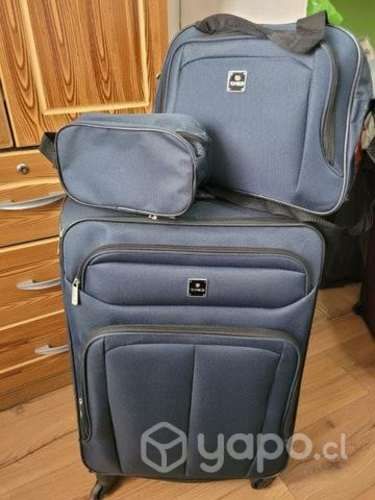 Set de 3 piezas con maleta mediana