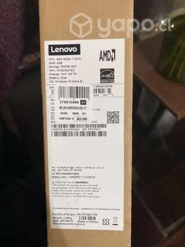 Laptop Lenovo como nuevo