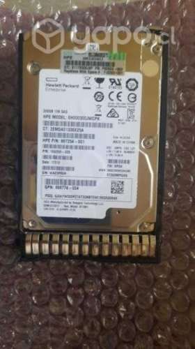 Disco Duro SAS HP 300GB 15K rpm usado