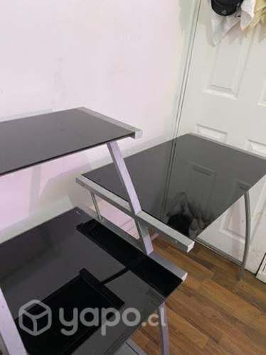 Escritorio de vidrio