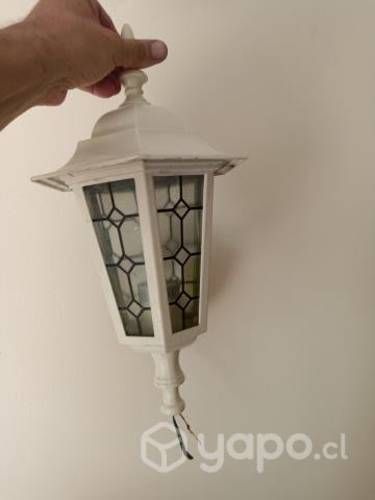 Farol de muro 100 W blanco