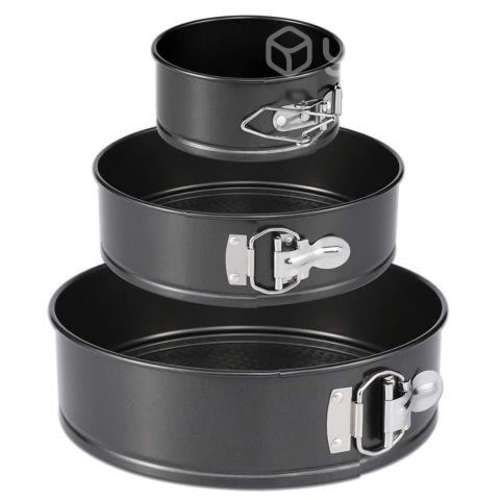 Set 3 Moldes Circular Desmontable Antiadherente