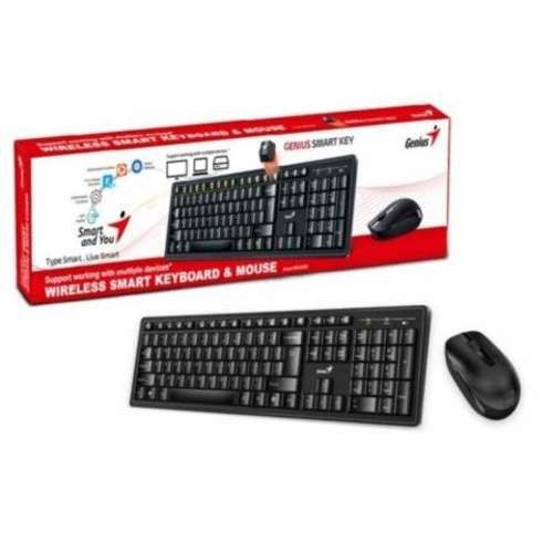 Kit teclado + mouse genius inalámbrico smart km-82