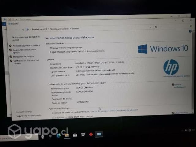 Hp pavilion gaming 16-a0004la / intel® core i7