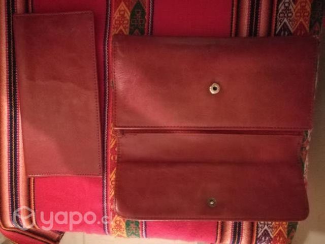 Billetera de cuero mujer