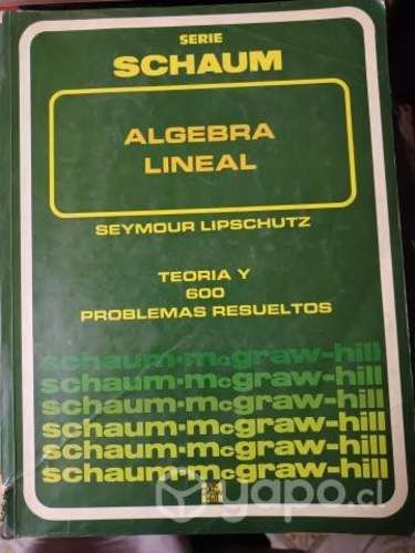 Álgebra Lineal de Seymour Lipschutz