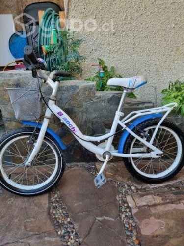 Bicicleta de niña marca bianchi aro 16