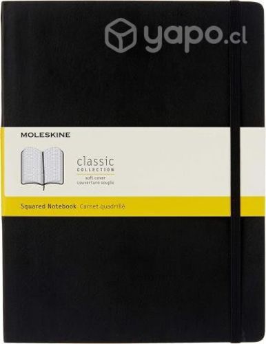 Libreta Moleskine Cuadro XL
