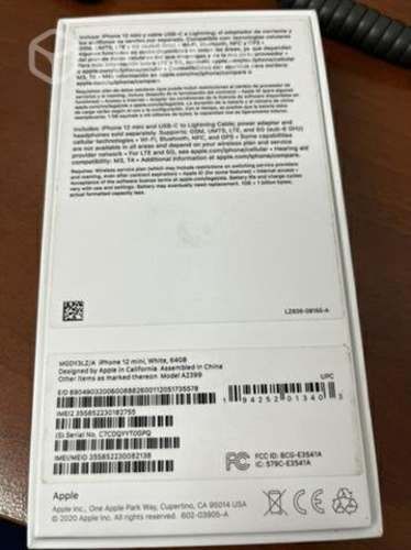 IPhone 12 mini 64GB blanco