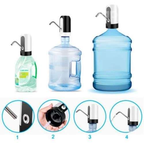 Dispensador De Agua Bidon 10-20lt Electrico Usb Re