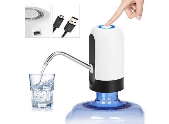 Dispensador De Agua Bidon 10-20lt Electrico Usb Re