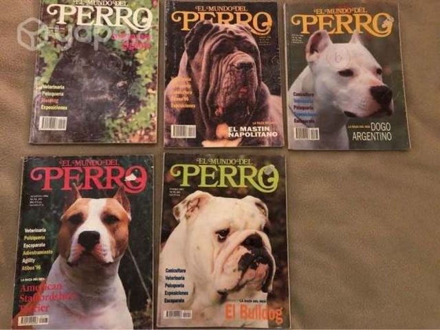 Revistas de Perros excelente estado varias