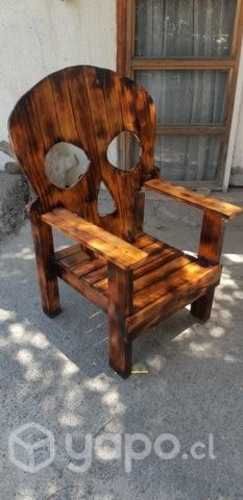 Silla grande para terraza